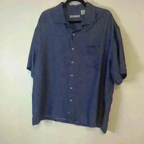 Batek Bay blue button up shirt size XL - Picture 1 of 3